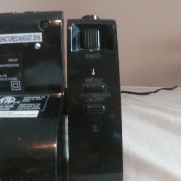 Electrohome EAAC601 Projection AM/FM Dual Alarm Clock Radio Tested Working - Picture 5 of 6